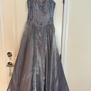 Elegant Strapless Gown